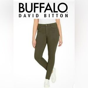 Buffalo David Bitton Women's Olive Jeans